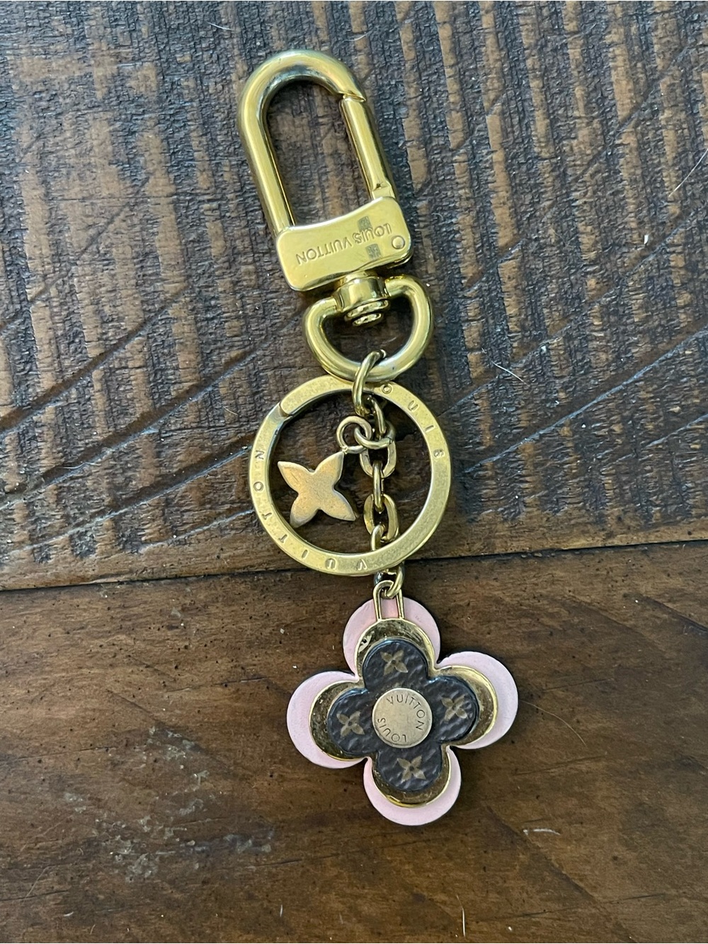 Louis Vuitton Pink Blooming Flowers BB Bag Charm